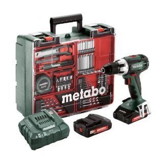 Аккумуляторный шуруповерт Metabo BS 18 LT Mobile Workshop (602102600)  фото