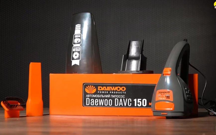 Автомобільний пилосос Daewoo DAVC 100 Master line } фото
