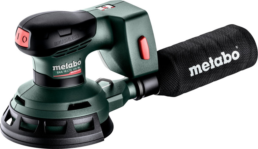 Шліфмашина Metabo SXA 18 LTX 125 BL вид сбоку