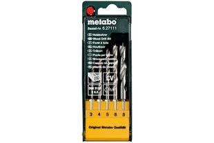 Набор сверл по дереву Metabo CV 5 шт (627111000)  фото