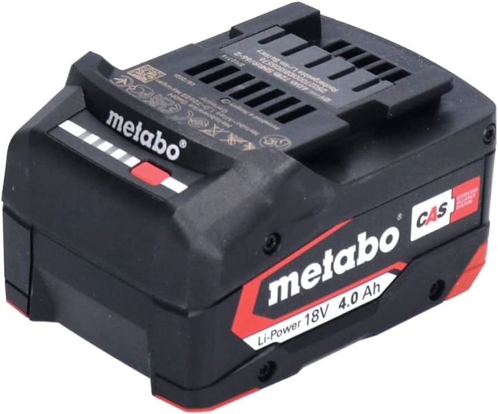 Акумулятор Metabo Li-Power 18 В/4.0 Аг (625027000) } фото