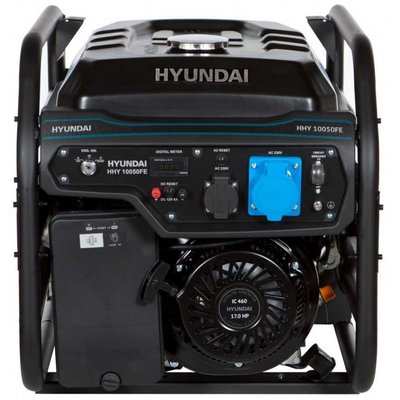 Бензиновий генератор Hyundai HHY 10050FE-3 (8 кВт) } фото