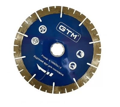 Алмазный диск GTM C120 120*1.8*20  фото