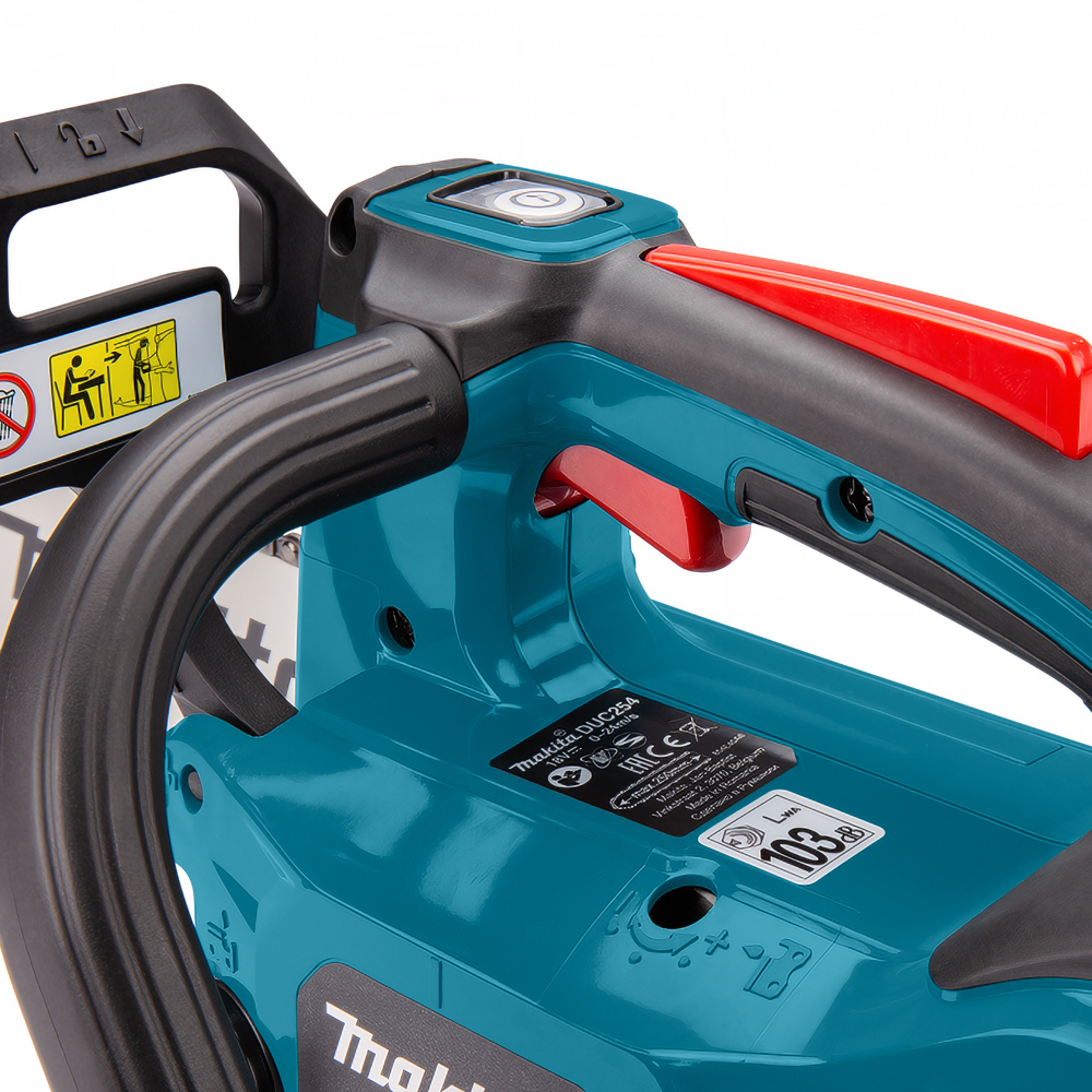 Акумуляторна пила Makita збоку