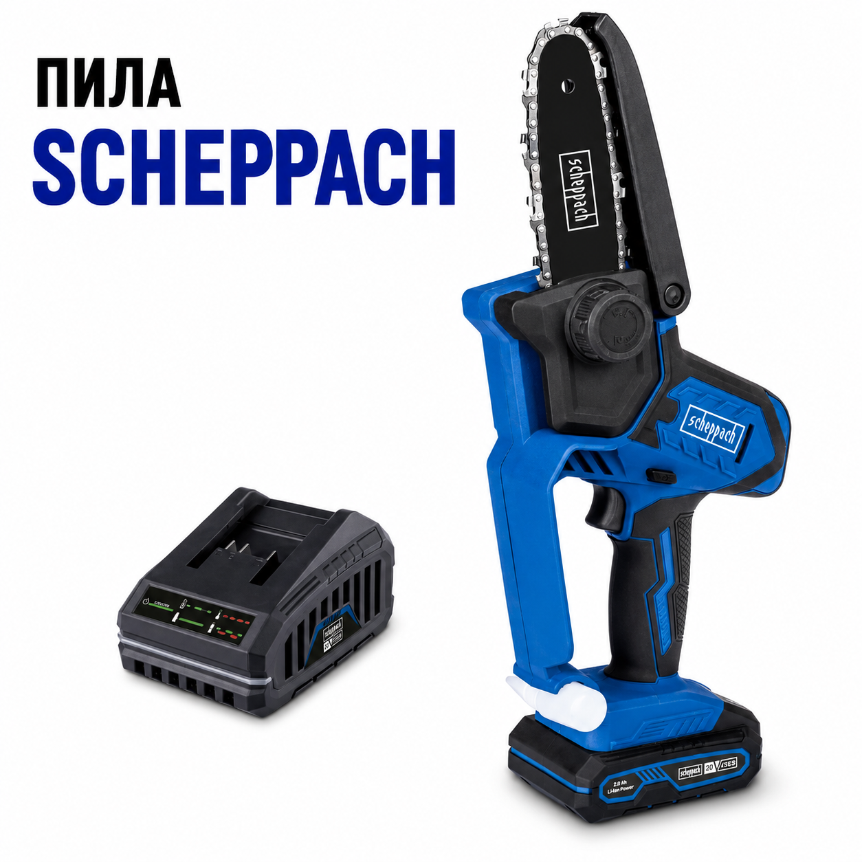 Пилка ланцюгова Scheppach C-PS100-X Set S