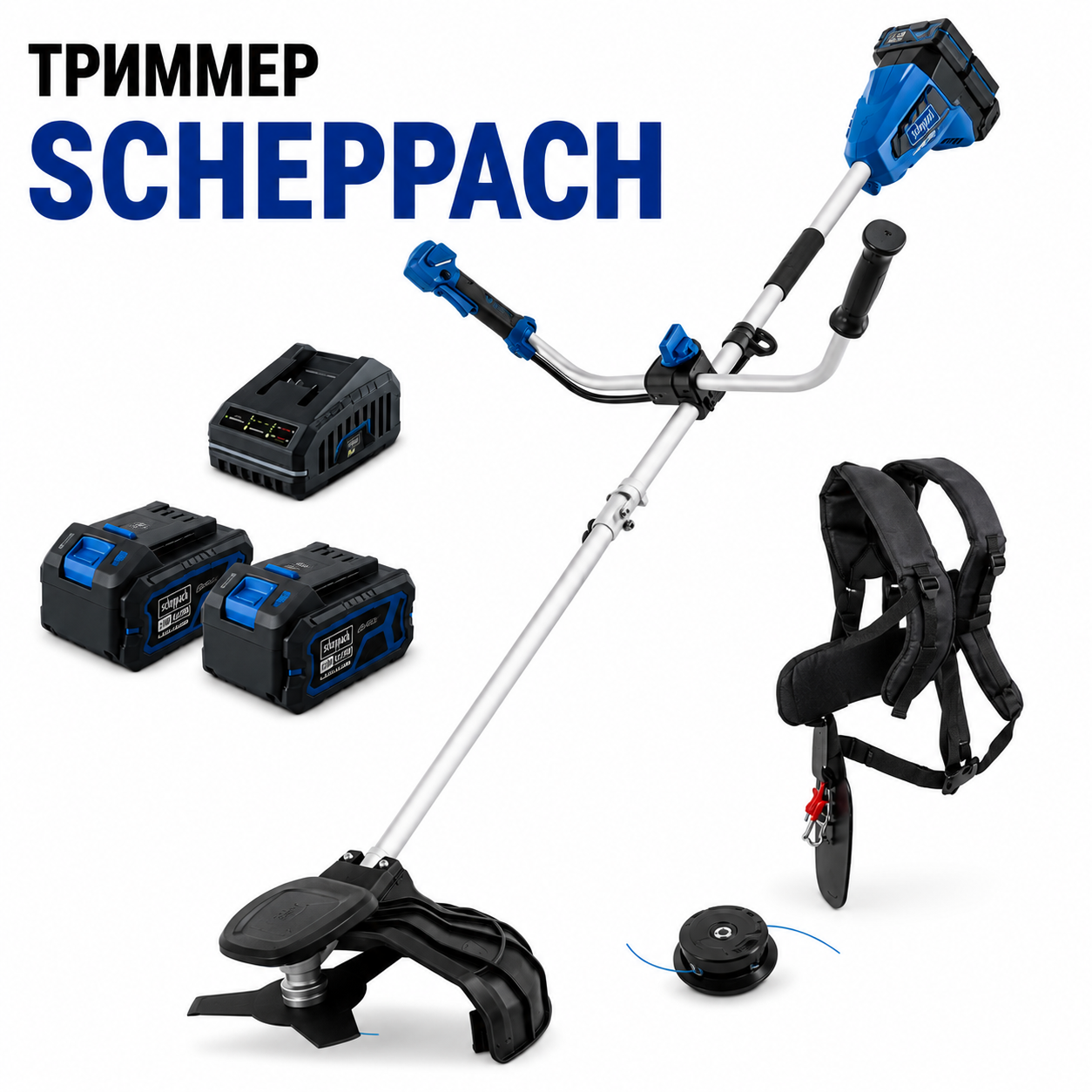 Триммер Scheppach BCH380/40-X